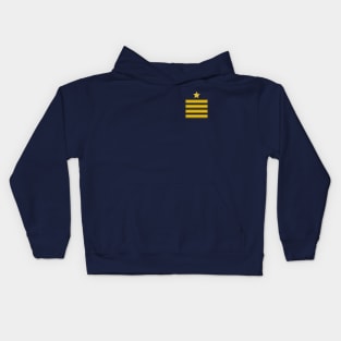 Pilot - Captain Stripes Kids Hoodie